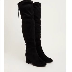 Over the Knee high torrid boots with heel